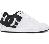 DC SHOES SKATE COURT GRAFFIK WHITE - BLACK 300529 WLK MENS UK SIZE 8 - 13