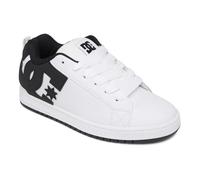 DC Shoes Sneaker Trainer Mens Leather Court Graffic White