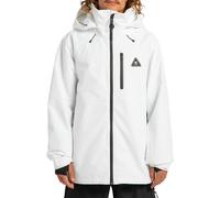 DC Shoes - Snowboard Jacket - Basis 30K Jacket White Black for Men in Recycled Polyester - Size M White M