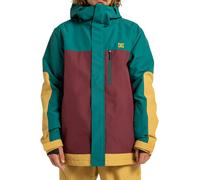 DC Shoes - Snowboard Jacket - Defiant Jacket Windsor Wine for Men in Recycled Polyester - Size M - Green Green M