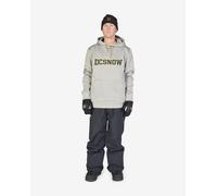 DC Shoes Snowstar Hoodie Grey Black Yellow - S