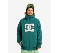 DC Shoes Spectrum Hooded Jacket Dark Green - S