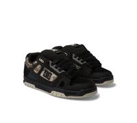 DC Stag Mens Chunky Skate Shoes Leather Trainers Black Red Size 8-13