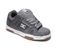 DC Stag Skate Shoes - Grey/Gum