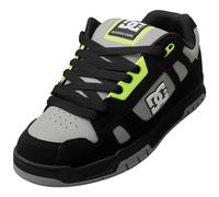 DC Shoes Stag Mens Skate Trainers in Black Grey - 7 UK