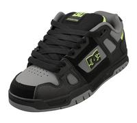 DC Shoes Stag Mens Skate Trainers in Black Grey - 9.5 UK