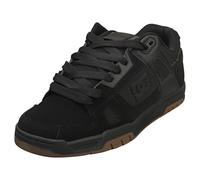 DC Shoes Stag Mens Skate Trainers in Black Gum - 7 UK