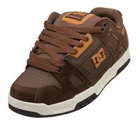 DC Shoes Stag Mens Skate Trainers in Brown Tan - 7 UK