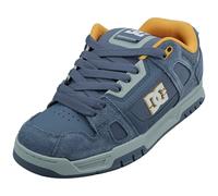 DC Shoes Stag Mens Skate Trainers in Navy Grey - 7.5 UK