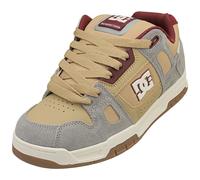 DC Shoes Stag Mens Skate Trainers in Tan Grey - 8 UK