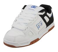 DC Shoes Stag Mens Skate Trainers in White Black - 11 UK
