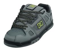 DC Shoes Mens Stag Wnt Leather Winterised Trainers - Grey/Black - 9