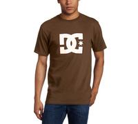 DC Shoes Standard S/S Men's T-Shirt Black/White - Brown - XX-Large
