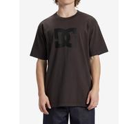 DC Shoes Star Pigment Dye Short Sleeve T-shirt Dark Grey - S