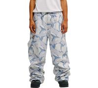 DC Shoes - Waterproof and breathable baggy trousers - DCXBB Trackstar Pant 10K Wild Dove for Men in Recycled Polyester - Size M - Blue Blue M