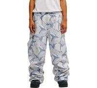 DC Shoes - Waterproof and breathable baggy trousers - DCXBB Trackstar Pant 10K Wild Dove for Men in Recycled Polyester - Size XL - Blue Blue XL