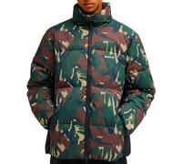 DC Shoes - Waterproof and breathable down jacket - Trackstar Puffer Jacket 10K Classic Camo for Men in Recycled Polyester - Size M - Khaki Khaki M