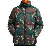 DC Shoes - Waterproof and breathable down jacket - Trackstar Puffer Jacket 10K Classic Camo for Men in Recycled Polyester - Size L - Khaki Khaki L