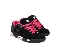 DC Shoes Womens Command Trainer/Skate Shoe Black/Black/Pink Size UK 5