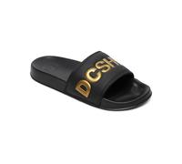 DC Shoes Women's Dc Slide Se Beach & Pool Shoes, Black (Black/Gold Bg3), 5 UK