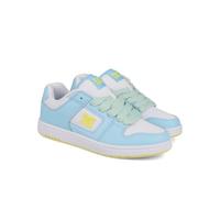 DC Shoes Women's Manteca 4 Sneaker, Blue/Yellow/White, 7 UK