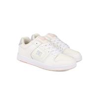 DC Shoes Women's Manteca 4 Sneaker, Lily White/Grey/Blush, 5.5 UK