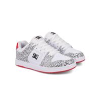 DC SHOES WOMENS MANTECA 4 TRAINERS.NEW BOXED LEATHER PINK WHITE SKATE SHOES W25