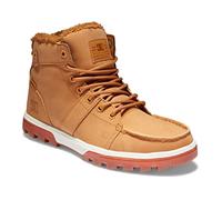 DC Shoes Woodland - Sherpa Lined Leather Boots for Men