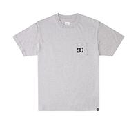 DC Shoes Young Mens Dc Star Pocket T Shirt, Heather Grey, XS UK