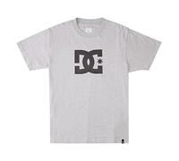 DC Shoes Young Mens Star T-Shirt, Heather Grey, S EU
