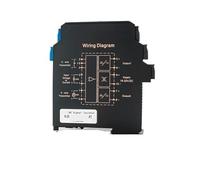DC signal isolator 1 in 2 out ultra-thin transmitter current and voltage isolation 0-10V output(Input 1-5V)