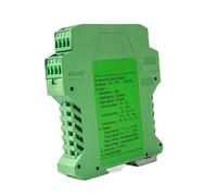 DC Signal Isolator Signal Isolator Power Current Transmitter 4-20mA to 0-10V Distribution Splitter Analog Isolation 0-5V(1 input 3 output,INPUT 4-20MA_DC24V POWER SUPPLY_OUTPUT0-10V)