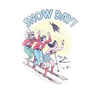 DC Snow Day! Women's Christmas T-Shirt - White - XXL