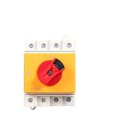 DC Solar Isolator Switch PV 1000V 32A 2P Din Rail Mounting Rotating Handle For Solar EKD6-DB32(EKD6-32-4 (4P 32A))
