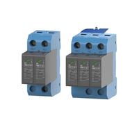 DC SPD 2P 3P 20-40KA 600V 800V 1000V Surge Protective Device Low-voltage Arrester House din rail 2 Poles Protector YRSP-D12T1+T2(3P 1000V)