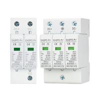 DC SPD 2P/3P DC12V 24V 48V 10KA~20KA 20KA~40KA 40KA~60KA Surge Protector Protective Device Lightning Protection(3P,DC12V 30-60KA)