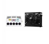 DC Split Truck Air Conditioner Kit, 5 Speed Wind Regulation Split AC Unit | 250-450 CMH Air Volume Energy Saving AC, Low Noise & Digital Thermostat(yellow,12v)