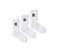 DC - Spp Crew Pack Of 3 Snow White - Socks - white - Onesize - 73% Cotton 25% Polyester 2% Elastane Onesize