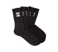 DC - Spp Crew Pack Of 5 Black - Socks - black - Onesize - 73% Cotton 25% Polyester 2% Elastane Onesize