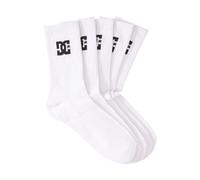 DC - Spp Crew Pack Of 5 Snow White - Socks - white - Onesize - 73% Cotton 25% Polyester 2% Elastane Onesize