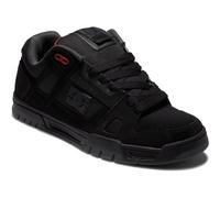 DC Shoes Stag Mens Black Grey Skate Trainers - 8 UK