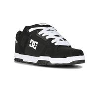DC Stag Skate Shoes - Black/Black/White