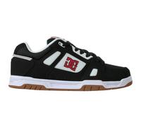 DC Stag Skate Shoes | Black, White & Red