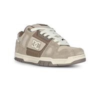 DC Stag Skate Shoes - Taupe/Off White