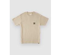 Dc Shoes Dc Star Pocket Short Sleeve T-shirt Beige M Men