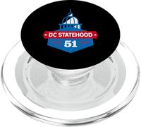 DC Statehood 51 State Washington D.C. District of Columbia PopSockets PopGrip for MagSafe