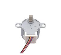 DC Stepper Motor 24BYJ48 5V 2W Step Gear motor For Heating Shaking Head Mobile Phone Bracket Fan Shaking Head Motor 6 rpm(5V)