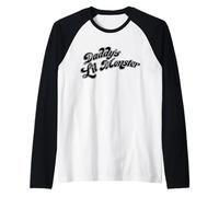 DC Suicide Squad Harley Quinn Daddys Lil Monster Raglan Baseball Tee