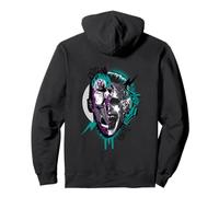 DC Suicide Squad Joker Harley Quinn Collage Pullover Hoodie