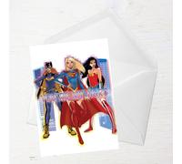 DC Super Hero Women You're My Hero Greetings Card - Large Card